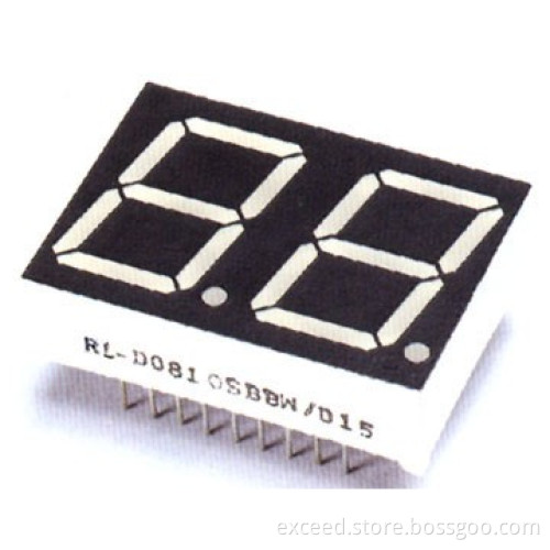 0.3 Inch Dual Digit LED Display
